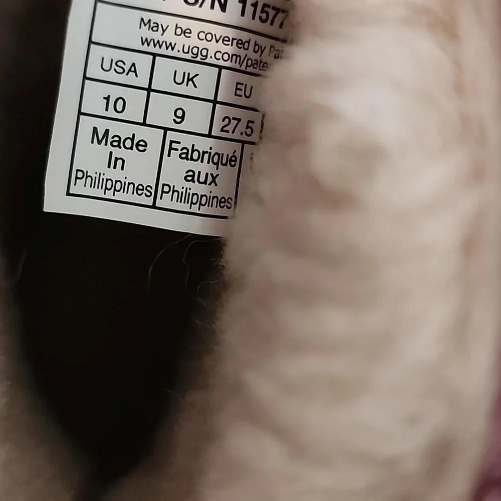 Ugg  Pink Star Suede Winter Boots